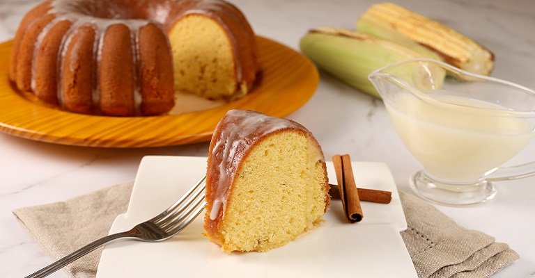 Festa Junina? Bolo de fubá com limão