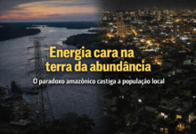 Energia cara na terra da abundância