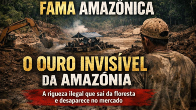O ouro invisível da Amazônia: a riqueza ilegal que sai da floresta