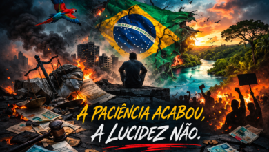 A paciência acabou, a lucidez não