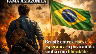 “Brasil: entre crises e esperança, o povo ainda sonha com liberdade.”
